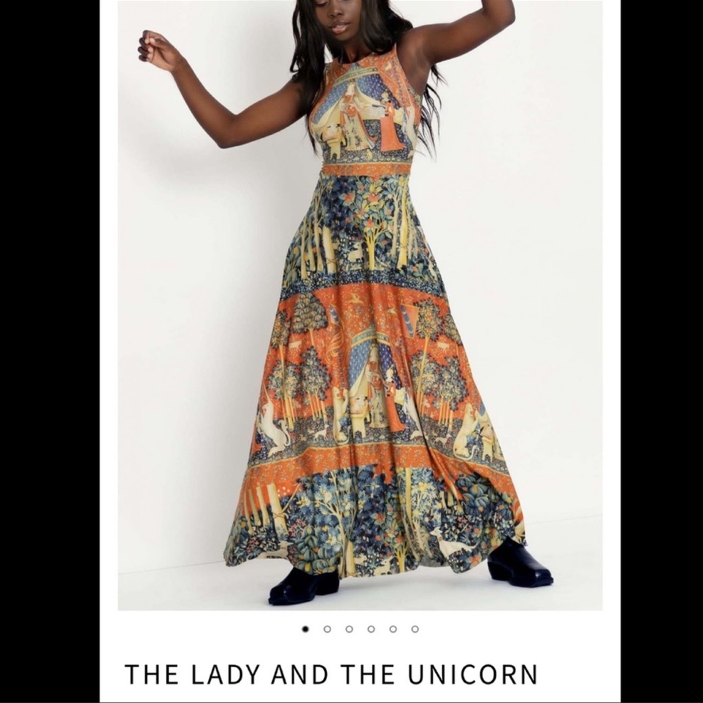 BlackMilk The Lady and the Unicorn maxi dress